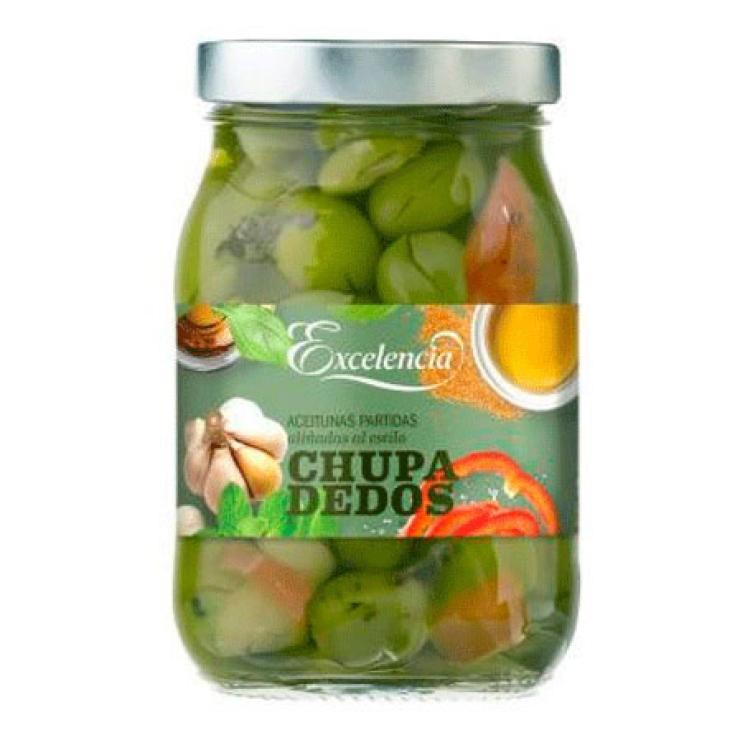 ACEITUNA ALIÑADA CHUPADEDOS 450 GR