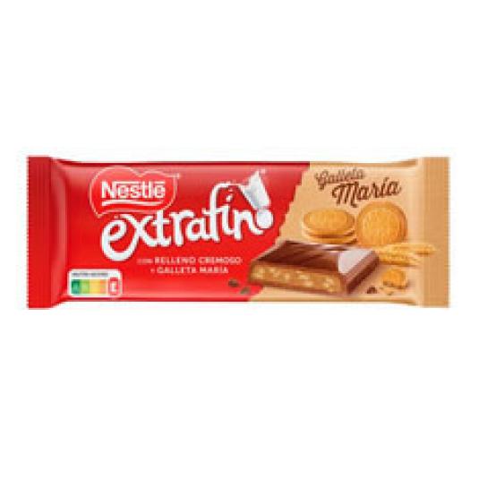 CHOCOLATE EXTRAFINO GALLETA MARIA 83 GR