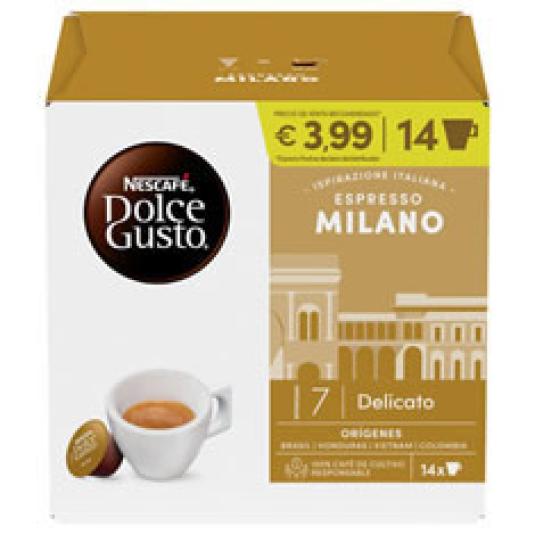 CAPSULA MILANO NESCAFE 14 CAPSULAS