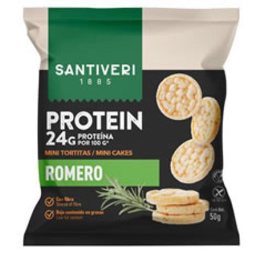 MINI TORTITAS PROTEINA ROMERO 50 GR