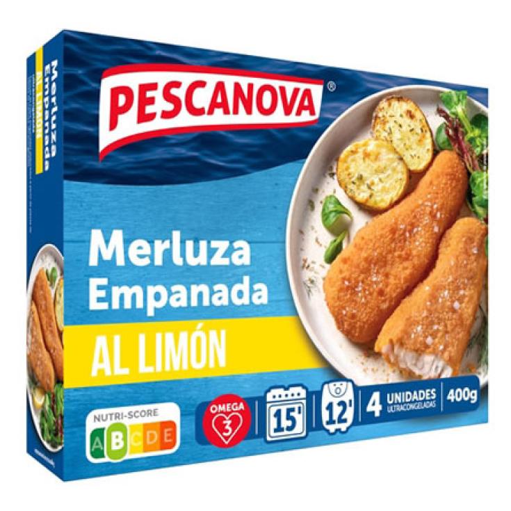 MERLUZA EMPANADA AL LIMON 400 GR