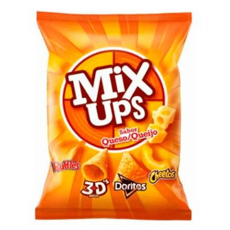 MIXUPS FAVORITOS SABOR QUESO 125 GR