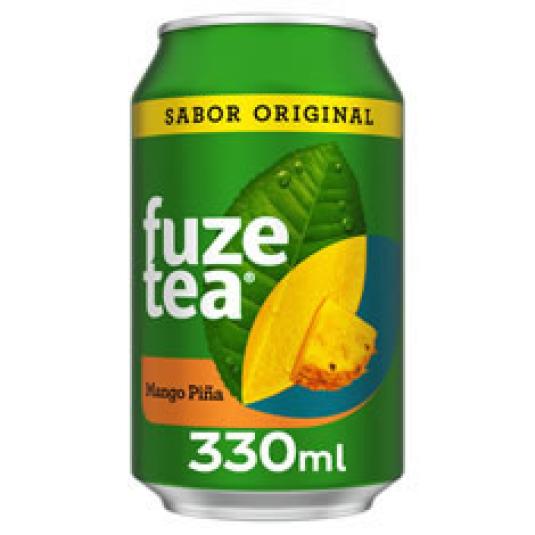 FUZE TEA MANGO PIÑA LATA 33 CL