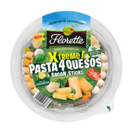 ENSALADA XTREME PAST-4 QUESO BACON 280GR