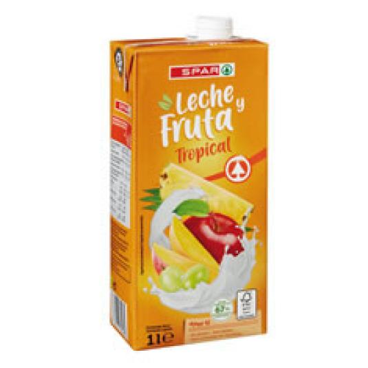 FRUTA+LECHE TROPICAL BRIK 1 L