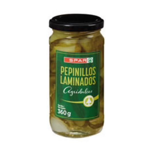 PEPINILLO AGRIDULCE LAMINADO 360 GR