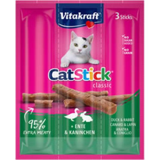 MINI STICK GATO PATO&CONEJO 3X6 GR