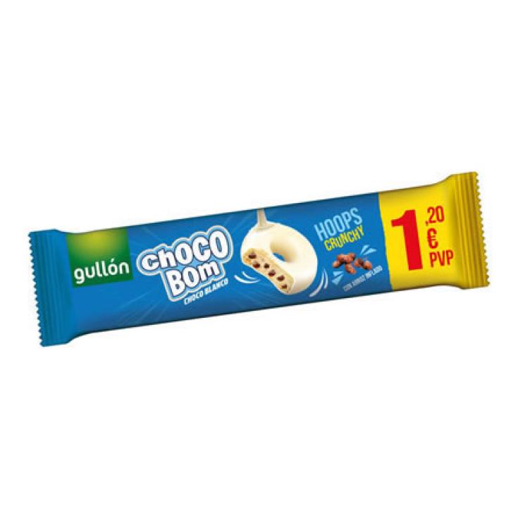 GALLETA CHOCOBOM HOOPS BLANCO 128GR