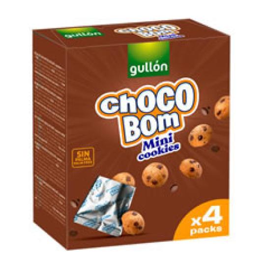 GALLETA CHOCOBOM MINI COOKIES 4X40GR