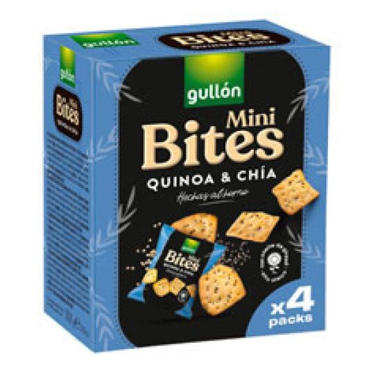 GALLETA MINI BITES QUINOA-CHIA 4X40GR