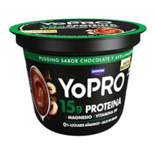 YOPRO PUDDING CHOCO-AVELLANA 150 GR