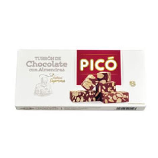 TURRON CHOCOLATE CON ALMENDRA 200 GR