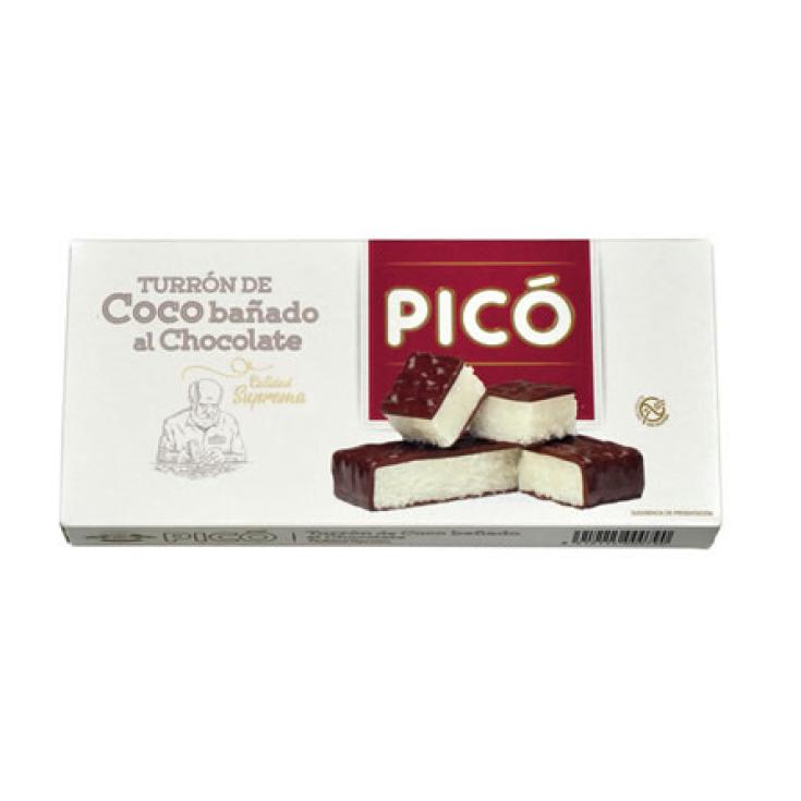 TURRON COCO BAÑADO AL CHOCOLATE 200 GR
