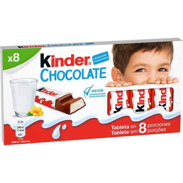 KINDER CHOCOLATE 12,5x8 GR