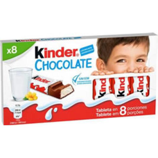KINDER CHOCOLATE 12,5x8 GR