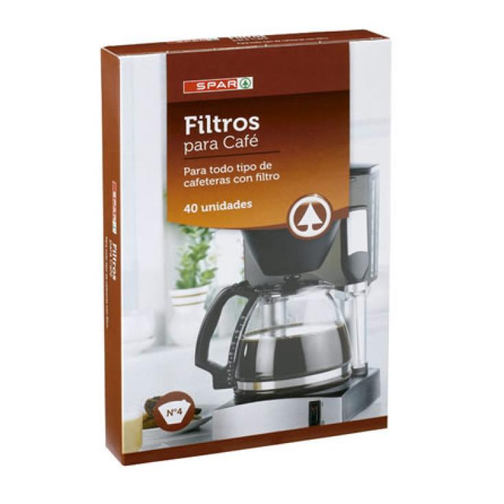 FILTRO CAFETERA Nº4 40UD