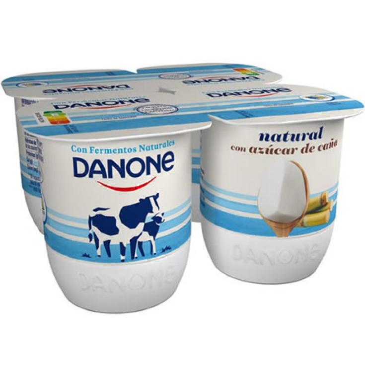 Yogur natural azucarado danone p-4x120g