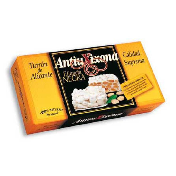 TURRON ALICANTE SUPREMA E.NEGRA 150 GR