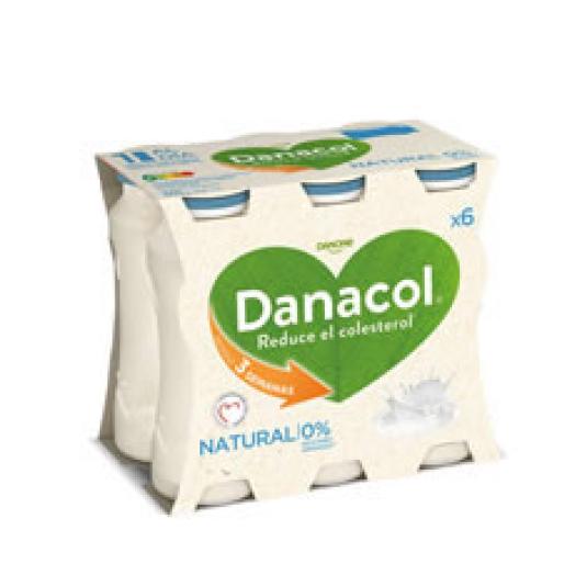 DANACOL NATURAL 0% 6X100 GR