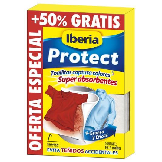 TOALLITA PROTECT COLOR 15UD