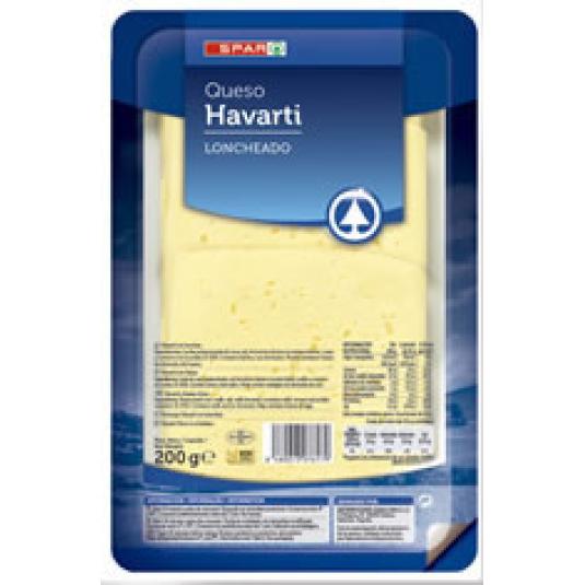 QUESO HAVARTI LONCHAS 200 GR