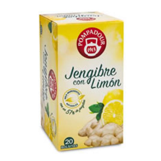 INFUSION JENGIBRE CON LIMON 20 UD