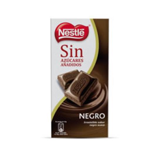 CHOCOLATE NEGRO SIN AZUCAR 115 GR