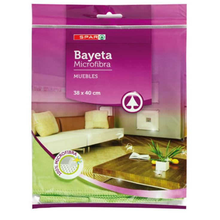 BAYETA MICROFIBRA MUEBLES  38X40 2UD