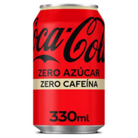 RESFRESCO COLA ZERO S/CAFEINA LATA 33CL