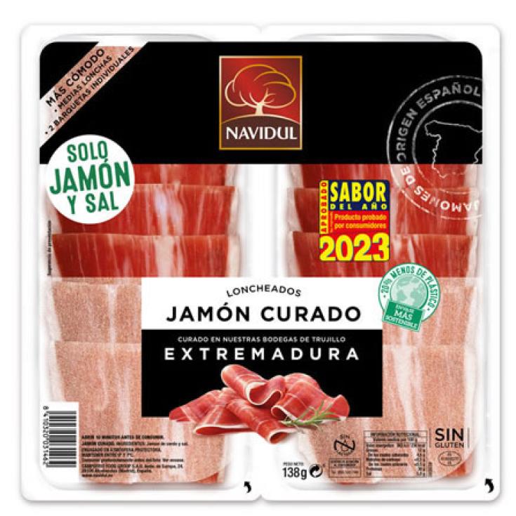 JAMON CURADO EXTREMADURA BIPACK 138 GR