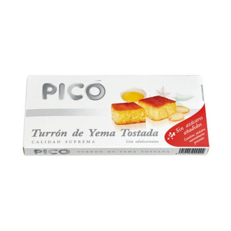 TURRON SIN AZUCAR YEMA TOSTADA 200 GR