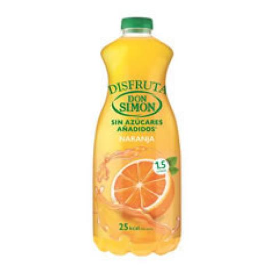 NECTAR NARANJA S/AZUCAR DISFRUTA 1,5 L