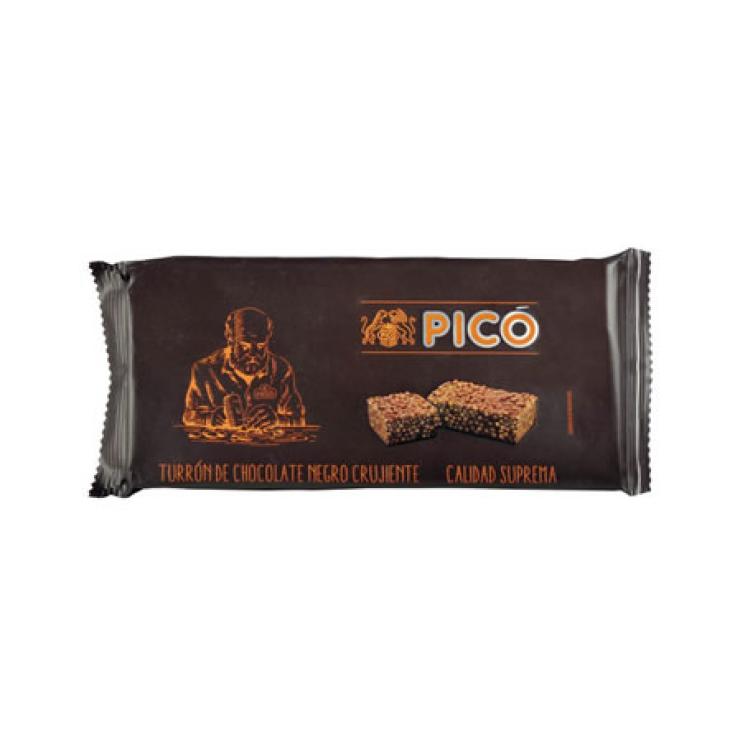 TURRON CHOCOLATE NEGRO CRUJIENTE 200 GR