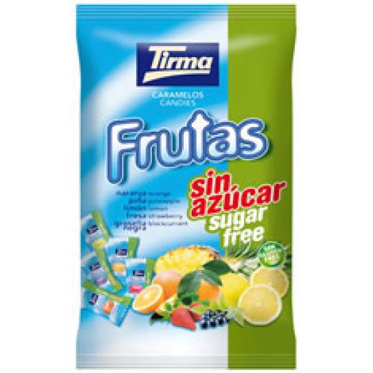 CARAMELOS SABOR FRUTAS SIN AZUCAR 150 GR