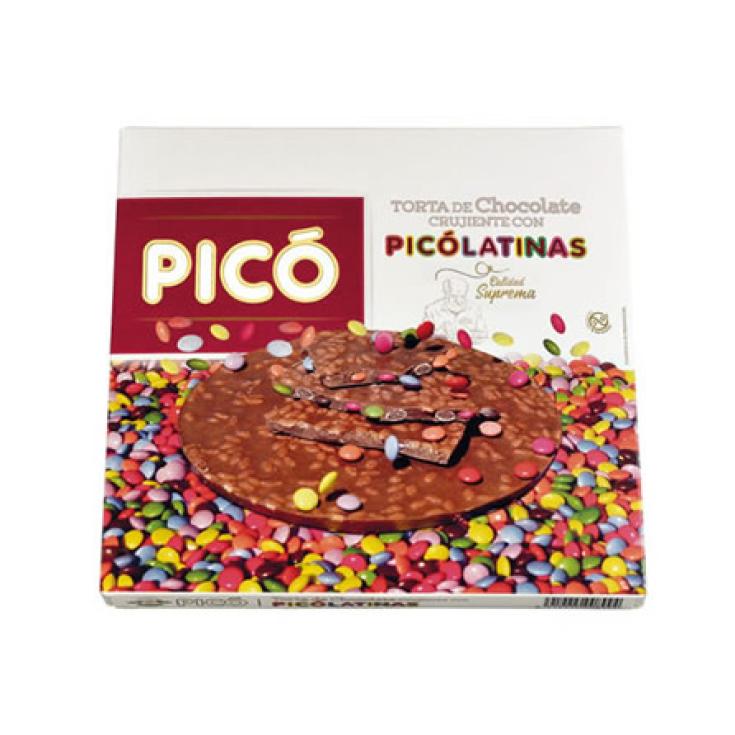 TORTA CHOCOLATE CON PICOLATINAS 150 GR