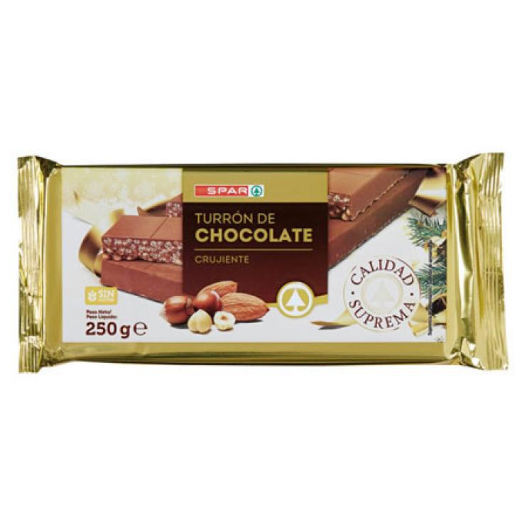 TURRON CHOCOLATE CRUJIENTE 250 GR