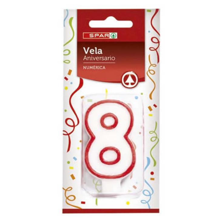 VELA ANIVERSARIO Nº8