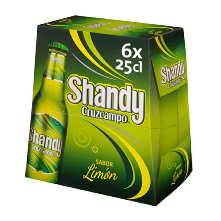 CERVEZA SHANDY 6X25CL
