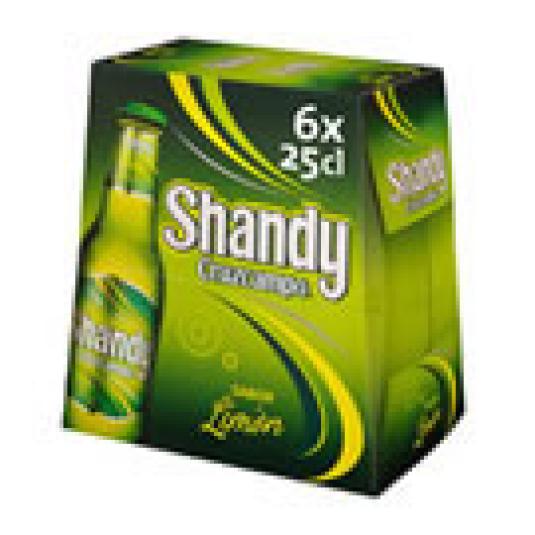 CERVEZA SHANDY 6X25CL