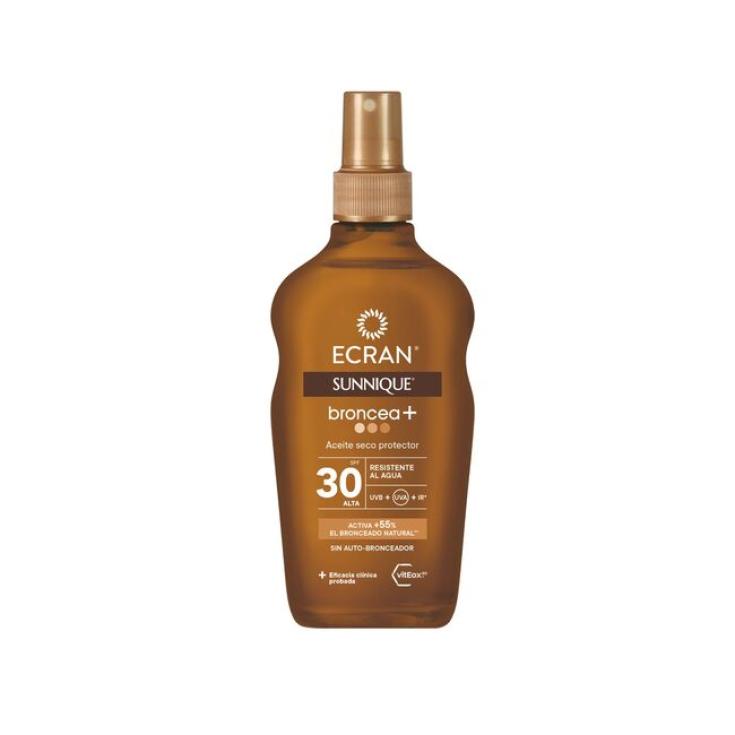 ECRAN SUNNIQUE ACEITE BRONCEA+ F30 200ML