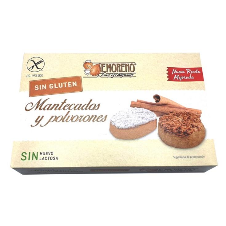 MANTECADOS/POLVORONES  SIN GLUTEN 400 GR