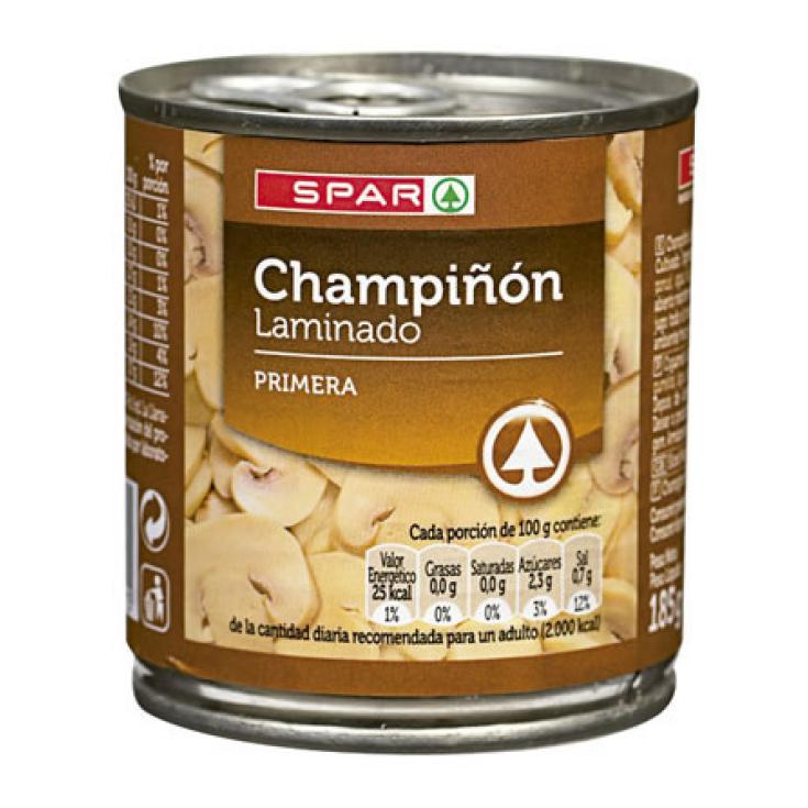 CHAMPIÑONES LAMINADOS 185 GR